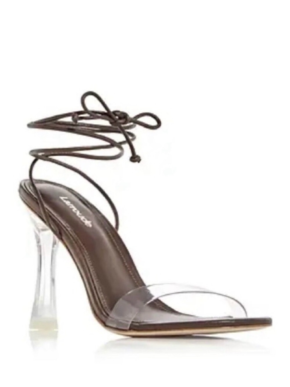 NEW Larroude The Gloria Heel in Dark brown size 8